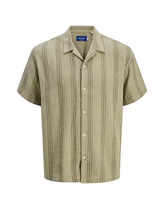 JACK & JONES | Hemd Regular Fit JOREASTER PATRAS | camel